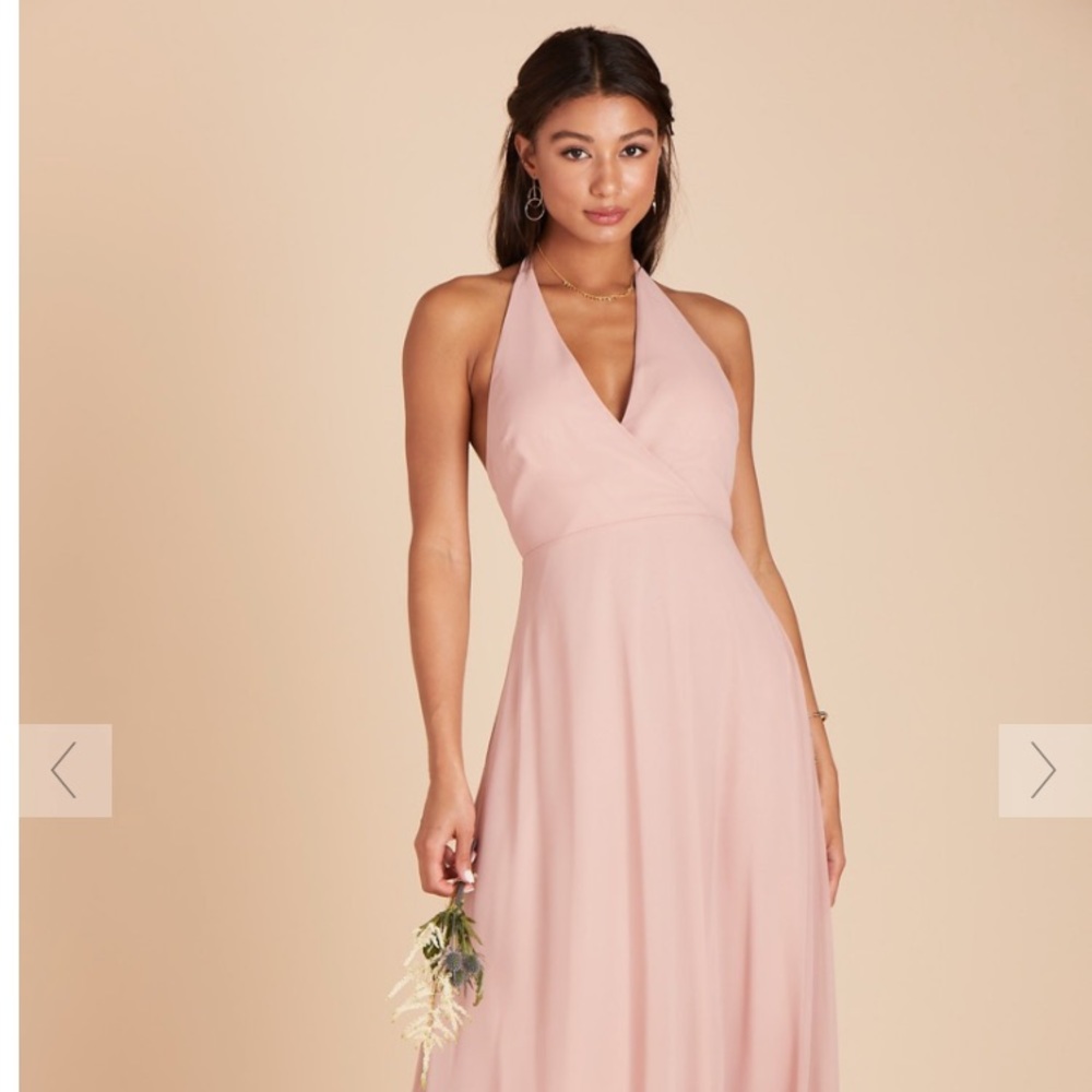 Moni Convertible Bridesmaid Dress in Rose Quartz